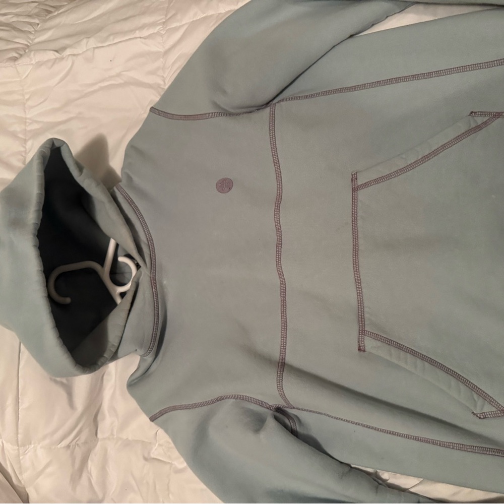 Mad Happy light blue hoodie